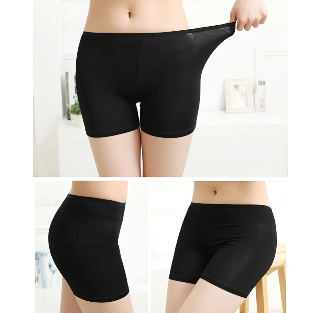

Women's Ladies Dancing Short Tights Spandex Elastic Pants Safety Underwear