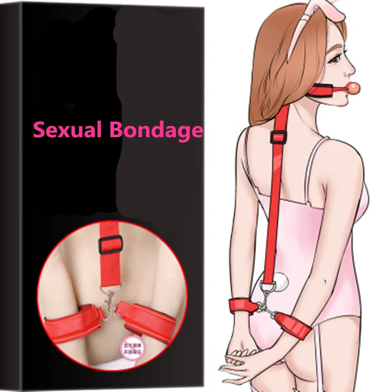 2 вида сексуальных бандажных комплектов порно одежда фиксаторы наручники