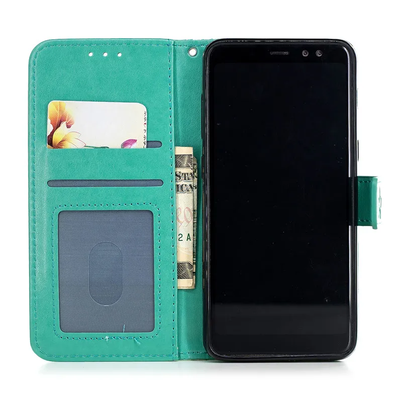 Одежда с узором ананас Bling кожаный чехол Откидывающейся Крышкой для samsung Galaxy J4 J6 J8