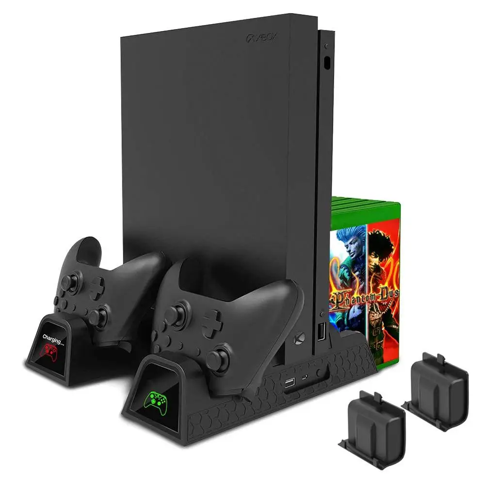 Xbox теплоотвод основание охлаждающий вентилятор вертикальная подставка для