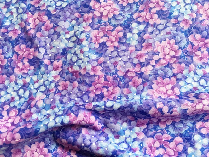 Ткань хлопчатобумажная для домашнего текстиля 50x108 см|cotton fabric|cotton fabric bluefabric for |
