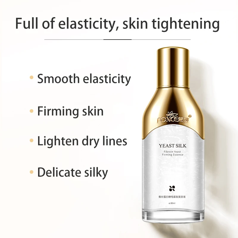 Fonce Plant extracts Toner 80ml Silk collagen 24K gold Lavender essence rose essential oil Whitening Brighten Oil Acne Control