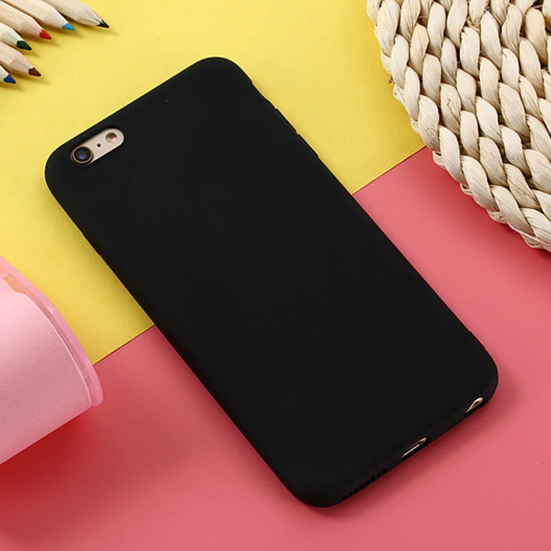 Matte Phone Case For Xiaomi Redmi Note 5 6A 4X Mi A2 Lite 6 Pro Plus 8 SE S2 Pocophone F1 5A Max 3 4A Mix 2s Candy Back Cover |