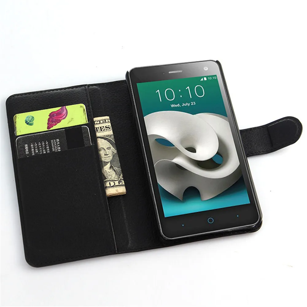 Чехлы для смартфонов чехлы ZTE Blade L3 Магнитный Флип кейс кожаный чехол телефона