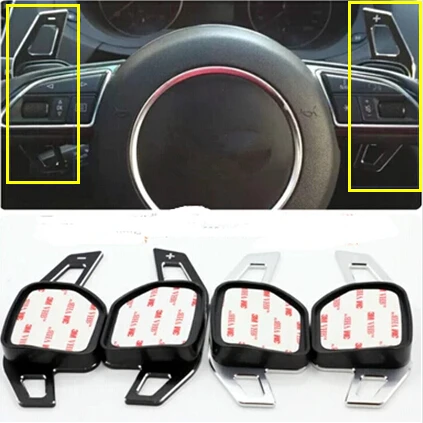 Автомобильный Стайлинг Руль DSG Paddle удлинитель Shifters сдвиг наклейка украшение для