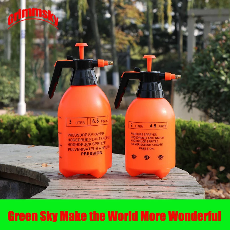 

2L 3L Sprayer Portable Pressure Garden Spray Bottle Kettle Plant Flowers Watering Can Pressurized Plant Spray