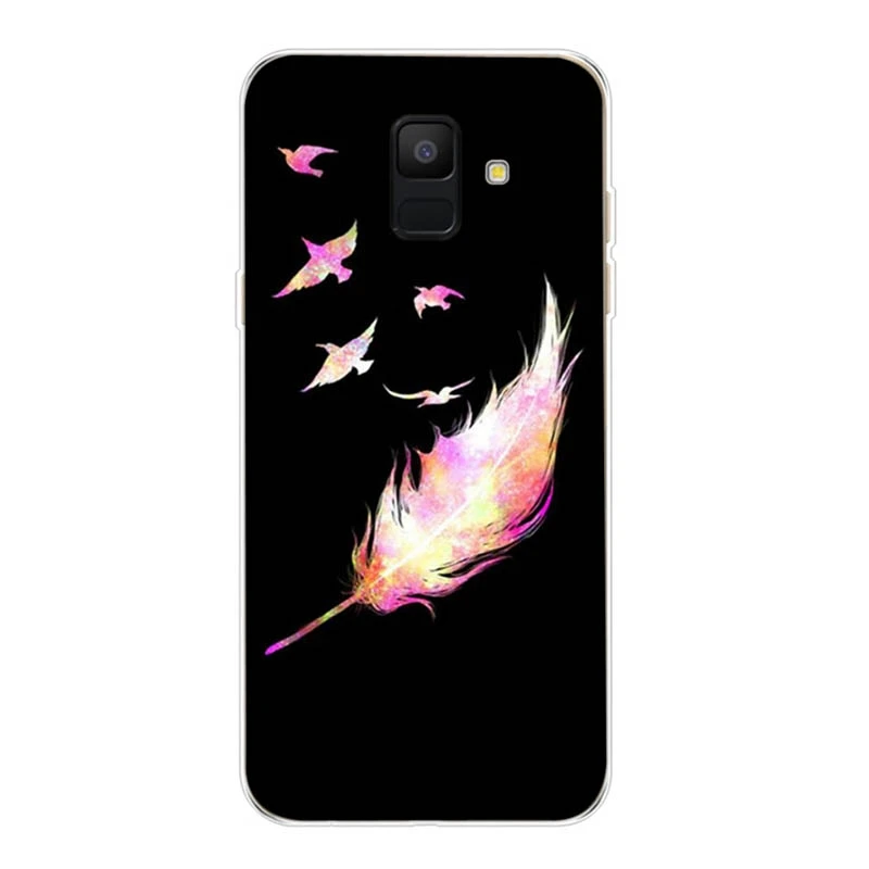 TPU Luxury For Samsung Galaxy A600 A600F Case A6 2018 Cases Fundas Soft Cover Design Marble Back E031 |