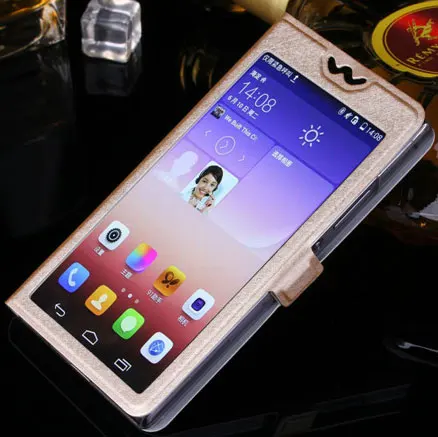 Капа Fundas Для Lenovo A319 Телефон Случаях Сумки Мода Шелковый Полный окна 319 Filp Кожаный