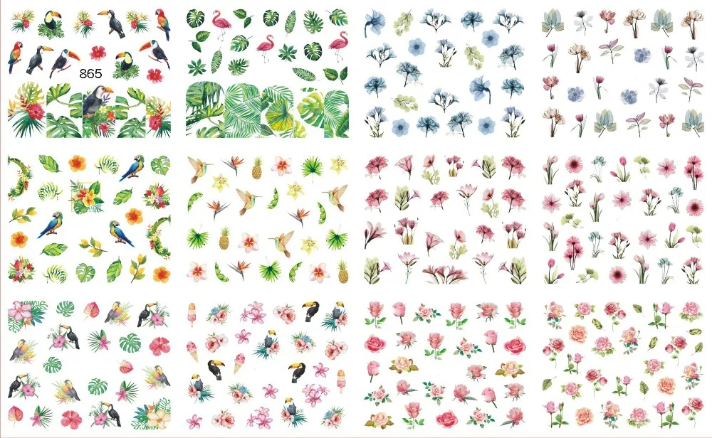 Наклейки на ногти Озон