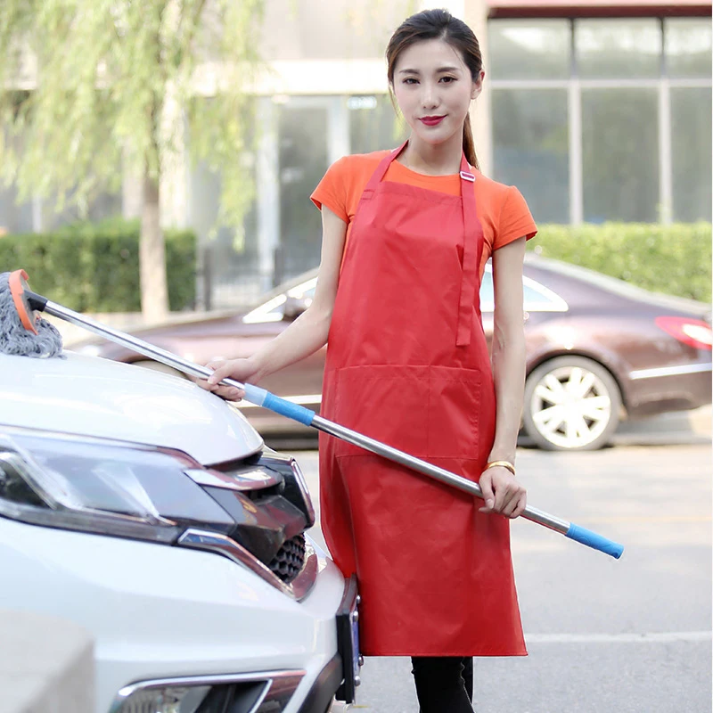 При заказе 1-10 штук Водонепроницаемый губка для мытья автомобиля фартук