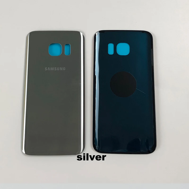 10 шт./лот оригинальный samsung Galaxy S7 edge 3D стекло задняя крышка батарейного отсека для