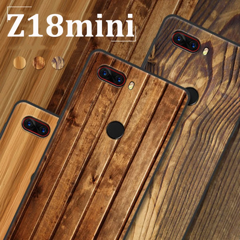 Чехол для Nubia Z18min Модный мягкий чехол телефона с текстурой дерева и камня Z18 mini