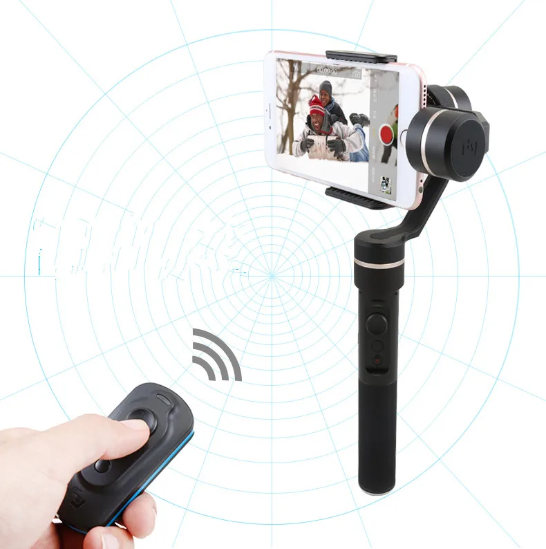 FeiyuTech SPG 3 осевой ручной шарнирный стабилизатор для смартфона экшн камеры 360