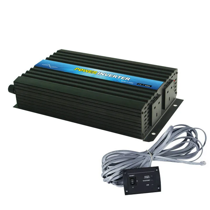 Инвертор 12 v 220 v 1500 W/3000 W Чистая Синусоидальная волна инвертор преобразователь пик 3000 W в мульти-защиты