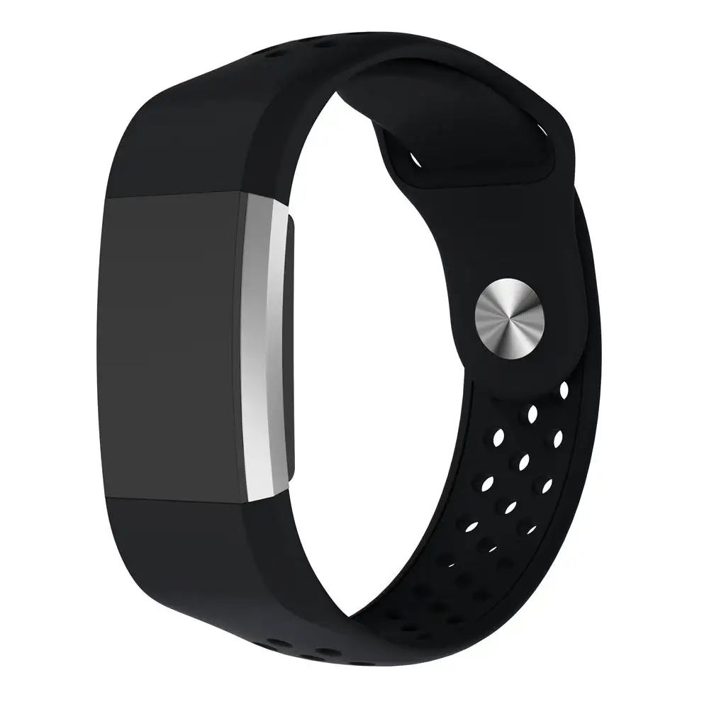 Сменный ремешок для fitbit charge 2 Цветной силиконовый смарт-ремешок часов сменный