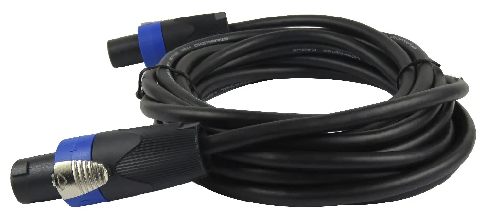 Staraudio smmc-450cm 2 шт. 15ft (4.5 м) pro Динамик к Audio Звук ПА DJ Усилители домашние Кабели |