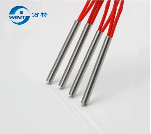 

Free shipping 12.5*100mm Heater Length with wire 500mm AC 220V 400W Electric Cartridge Heater Heating Element 10pcs