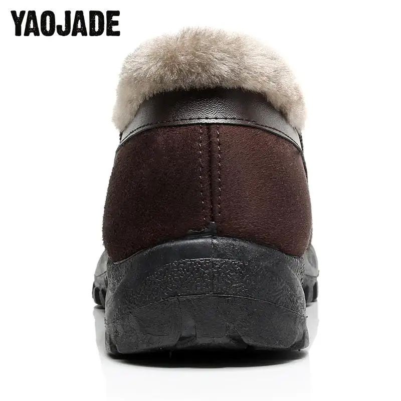 2017 новые модные мужские зимние ботинки очень теплые замшевые рабочая обувь