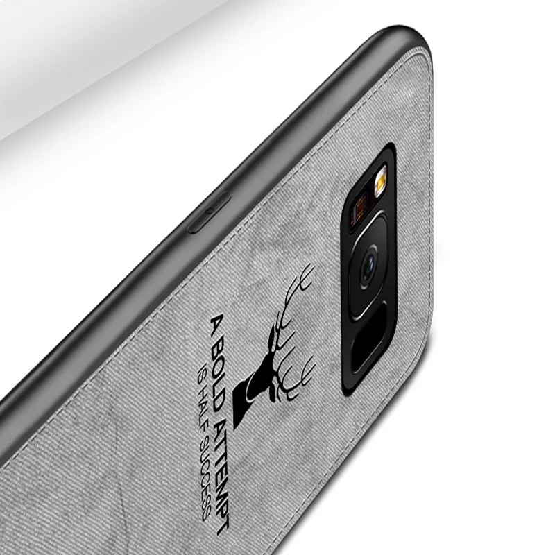Чехол для Samsung Galaxy S8 plus мягкий чехол + G9550 защитный S8plus тканевый телефона|Бамперы| |