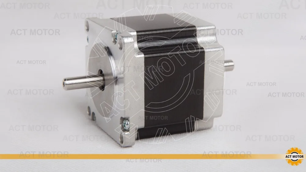 

Free shipping from Germany! ACT Motor 1PC Nema23 Stepper Motor 23HS6620B Dual Shaft 185oz-in 56mm 2A 6-lead 2Phase CE ISO ROSH