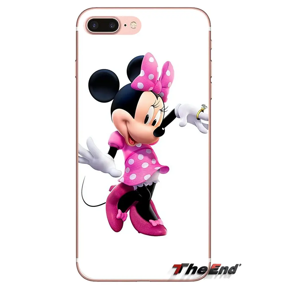 Минни Маус 2 для Huawei Nova 3 2i 3i Y6 Y7 Y9 Prime Pro GR3 GR5 2017 2018 2019 Y5II Y6II прозрачные мягкие чехлы |