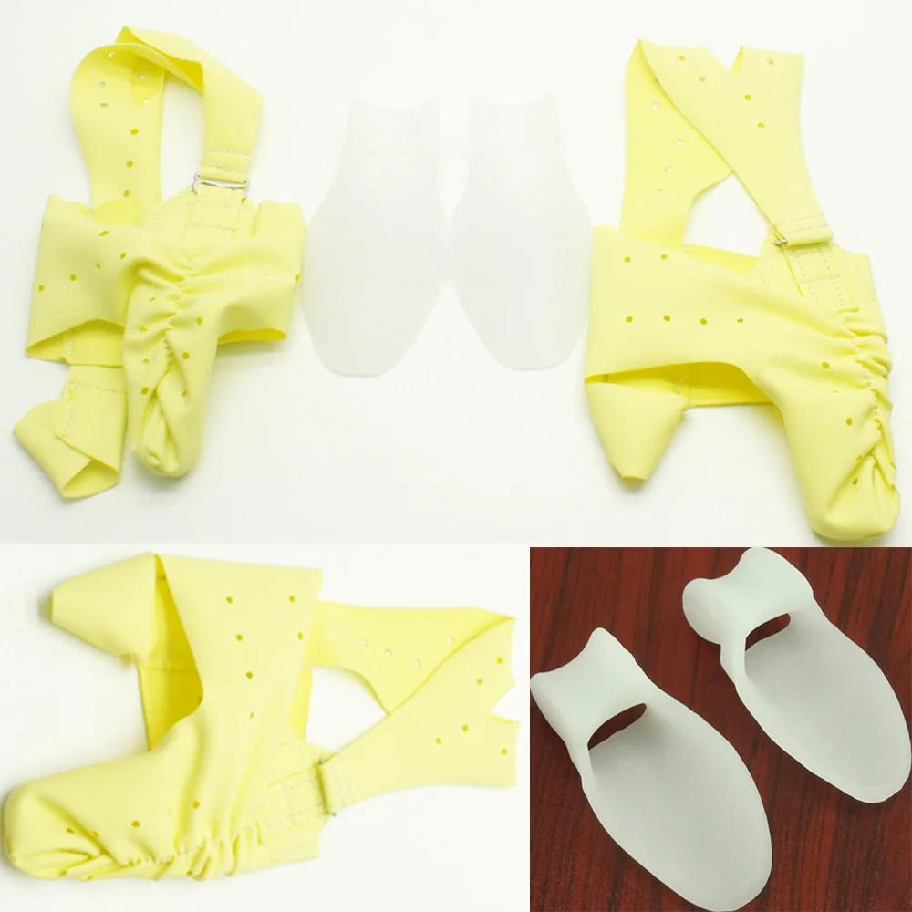 Силиконовый сепаратор для пальцев ног вальгусный корректор вросших ногтей