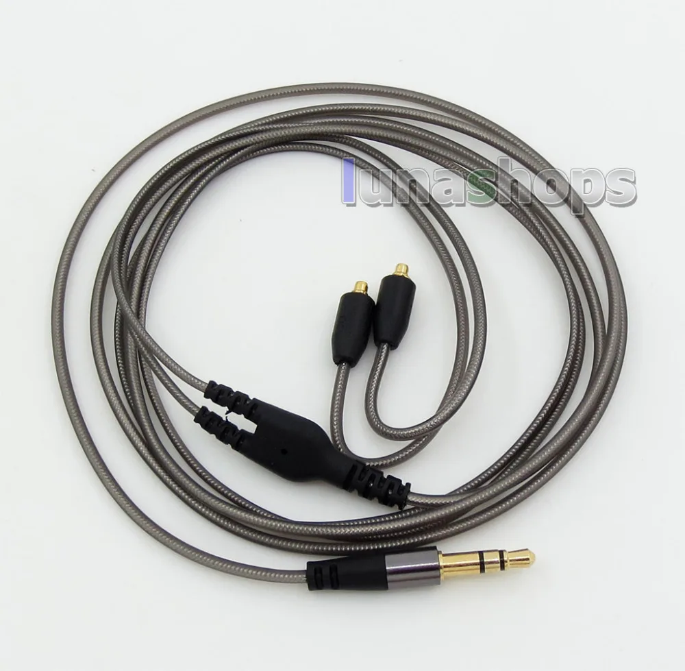 

With Earphone Hook Aluminium Foil Plated TPE Cable For Shure SE215 SE315 SE425 SE535 SE846 LN005866