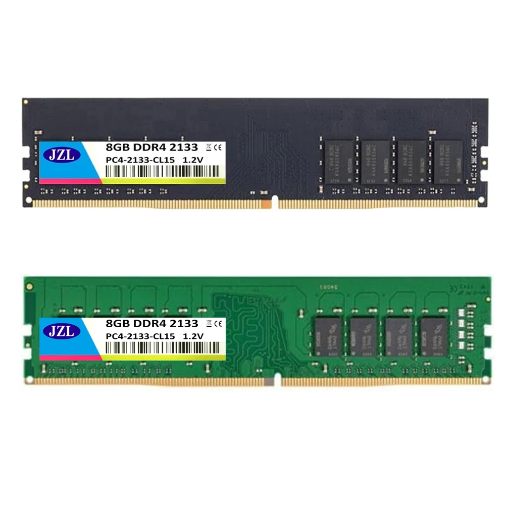 JZL LONG DIMM PC4 17000 DDR4 2133 MHz 8 GB/PC4 DDR 4 GB LC15 288 PIN Настольный ПК компьютер Ram карта памяти|ddr4