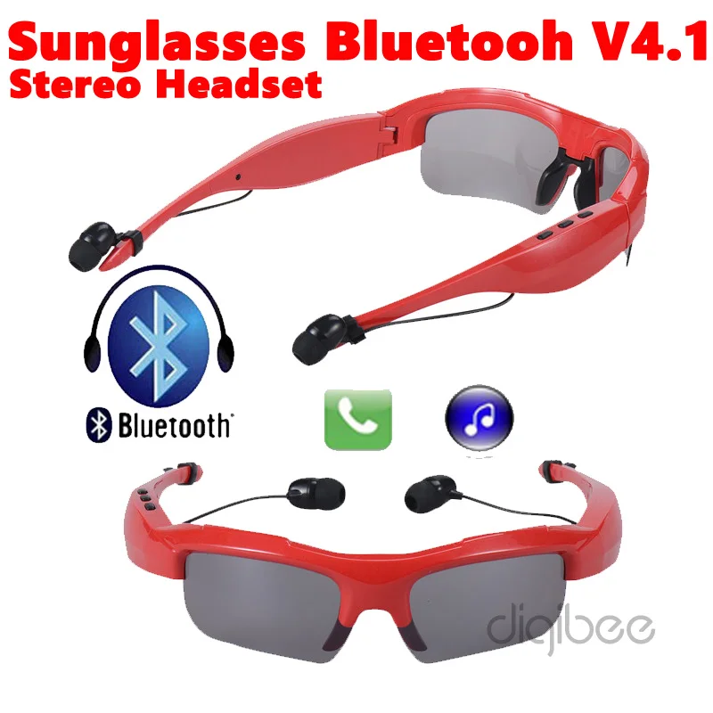 2017 Новая мода стерео Беспроводной Bluetooth 4.1 Солнцезащитные очки для женщин