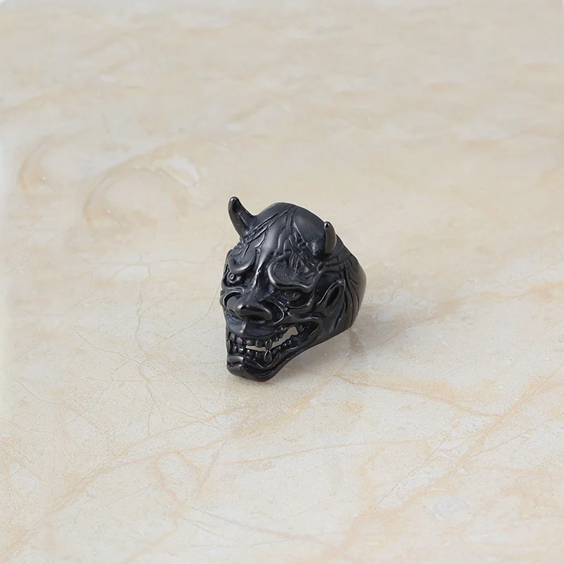 Топ Мода Нержавеющая сталь Темного рыцаря маска кольца для Для мужчин