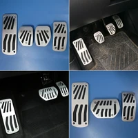 ttcr ii car accessories for peugeot 2008 207 cc sw gtirc 208 gti 308cc atmt gas brake clutch pedals pad modified stickers