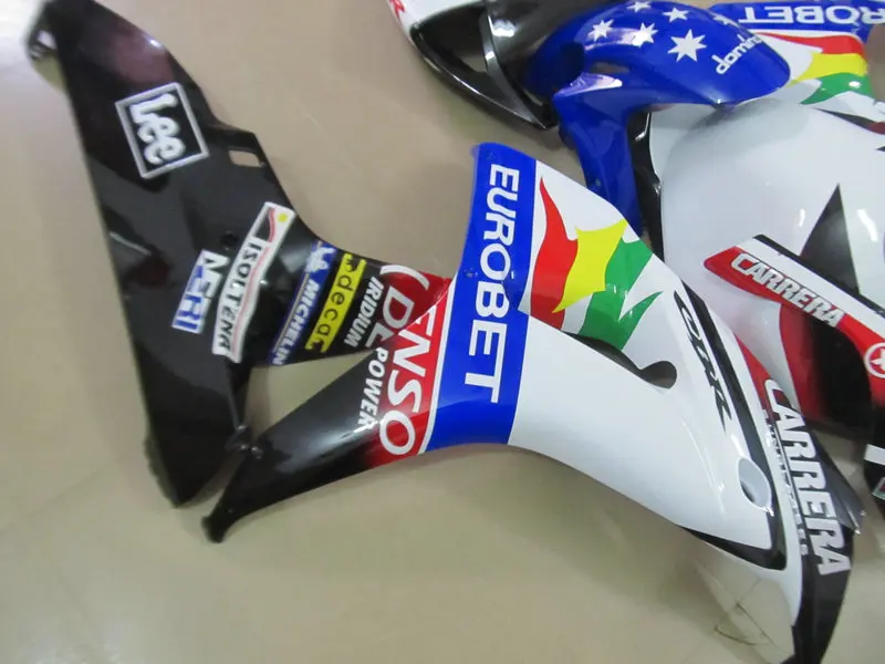 Набор обтекателей мотоцикла для HONDA CBR1000RR 06 07 CBR 1000RR 1000 RR 2006 2007 ABS белый красочный