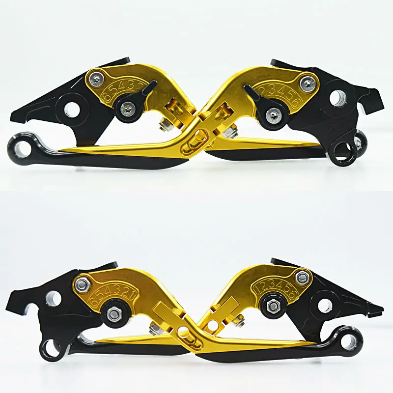 

For Suzuki GSXR600 GSXR750 2011-2016 GSXR1000 2009-2016 GSXR 600 750 Adjustable CNC Blade Brake Clutch Levers Folding Extendable