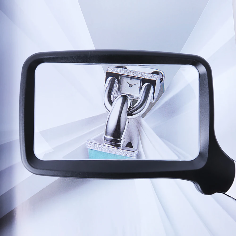 5 LED Magnifying Glass Light Foldable Magnifier With 2 Modes Dimmable Hand Reading Seniors Children Books | Инструменты