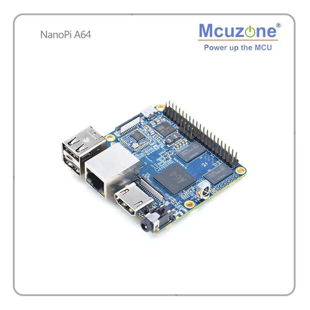FriendlyELEC NanoPi A64 плата разработки 64-разрядный четырехъядерный Cortex-A53 1 152 ГГц ГБ DDR3 RAM