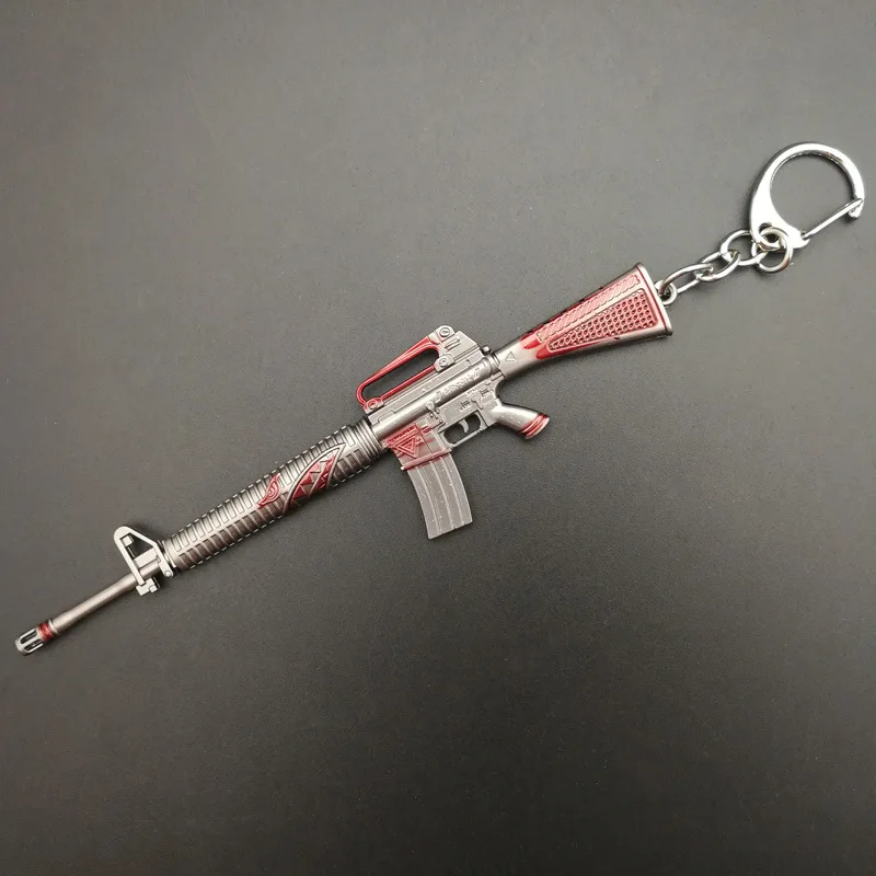 Серый Игра PUBG Брелок человек Косплей Реквизит брелки сплав уровень 3 Шлем Броня самолет Пан модельный брелок для мальчика и мужчины подарки - Цвет: Серый