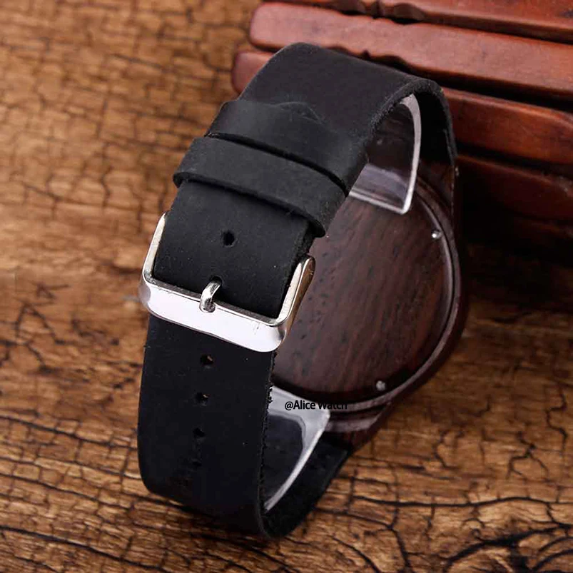 Ретро бамбуковые деревянные часы 2020 натуральные спортивные кожаные уникальные