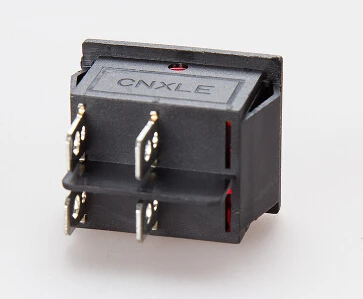 Бесплатная доставка Φ 4P клавишный переключатель красный/зеленый 4 фута 2 файла