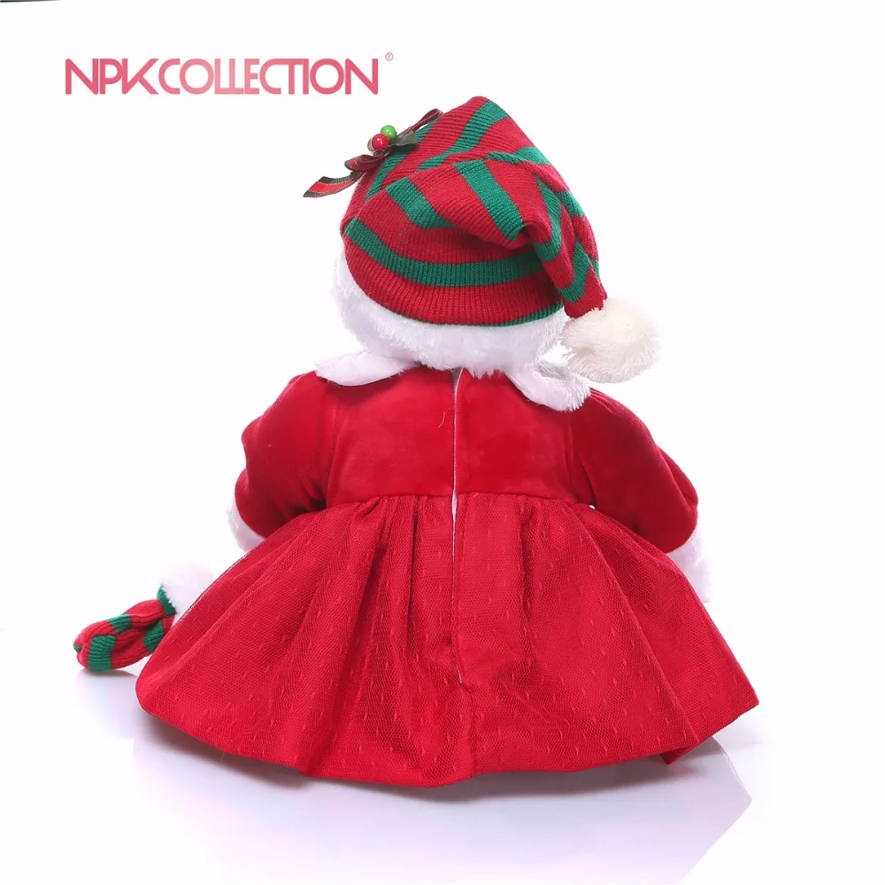 NPKCOLLECTION 2018 силиконовая кукла новорожденный малыш детский Playmate подарок для