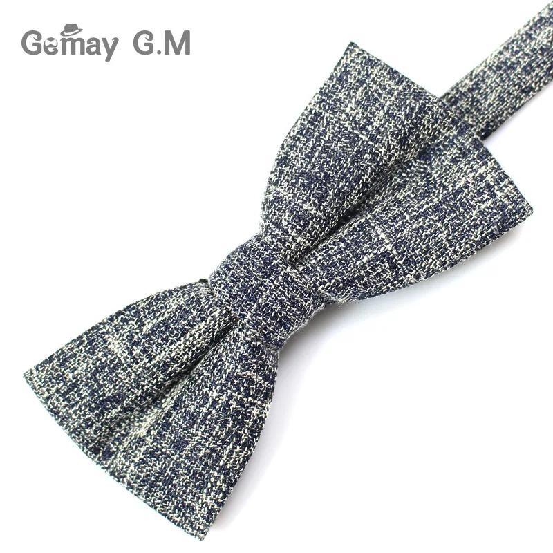 Fashion Cotton Bowtie Ties For Men Gravatas Tuxedo Bowties Business Wedding Neck Tie Casual Cravat|neck tie|ties for menbusiness tie |