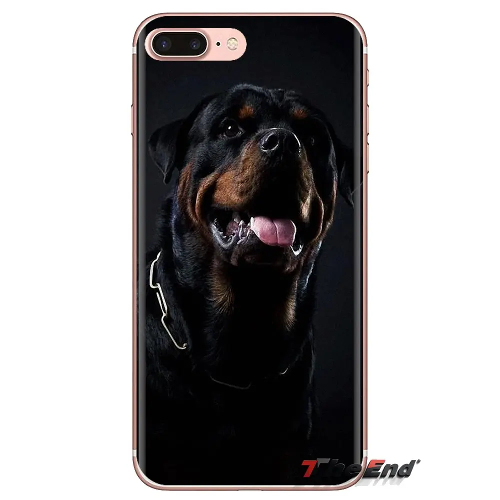 Силиконовый чехол с изображением щенков из немецкой ротвейлера для iPod Touch Apple iPhone
