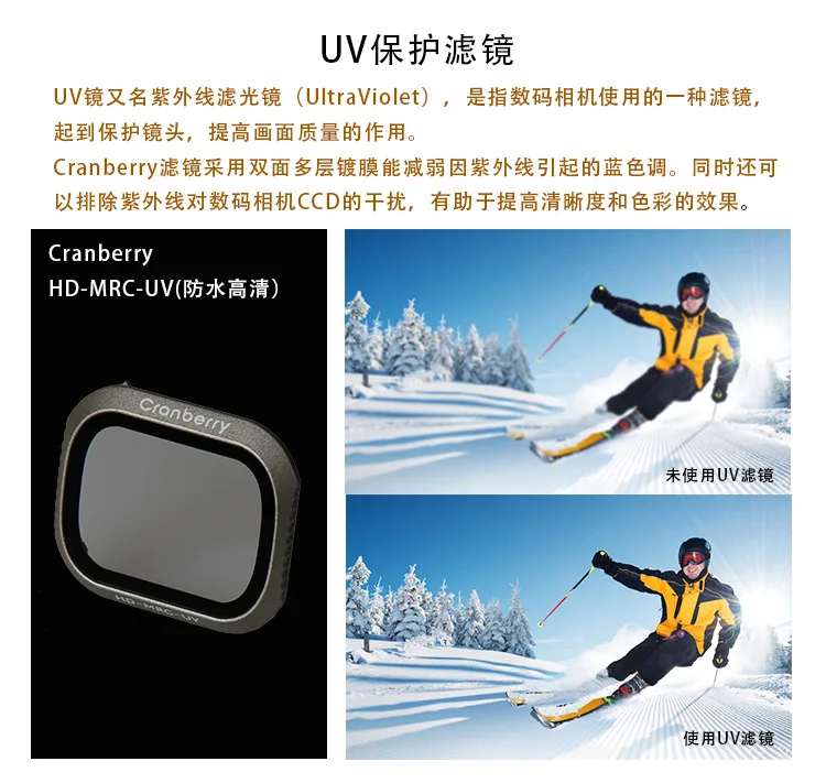 DJI Mavic 2 Pro фильтр для дрона ND 4 8 16 32 фильтры камеры поляризационный UV Star6 аксессуары