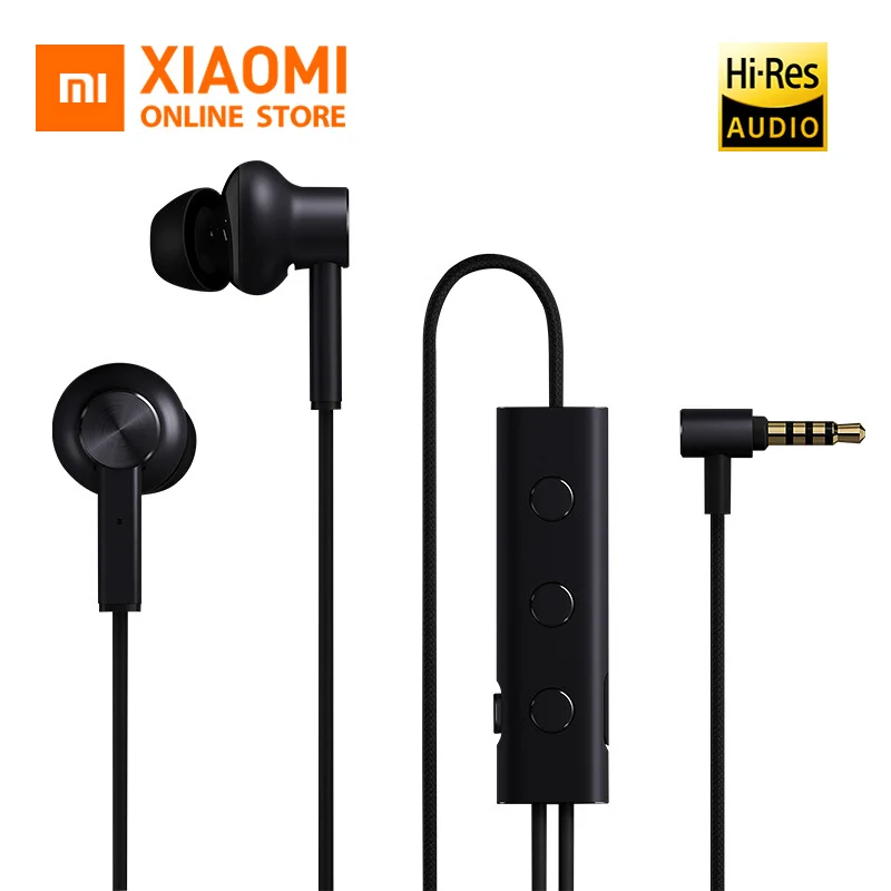 Xiaomi ANC наушники с активным шумоподавлением разъемом 3 5 мм разъем в ухо микрофон