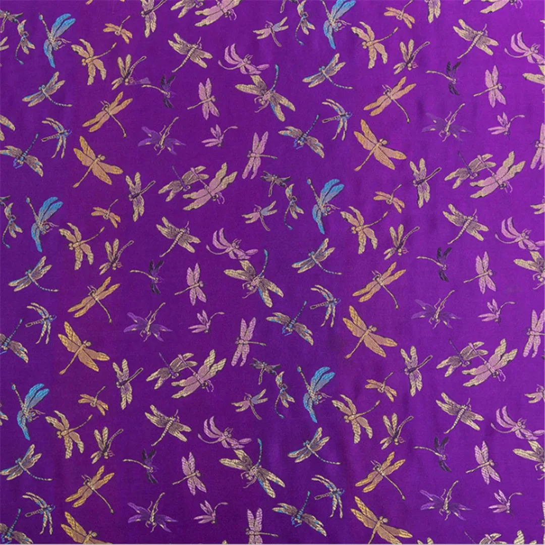 Жаккардовая ткань из дамасской ткани с драконами жакет для одежды 100*90 см|Ткань| |