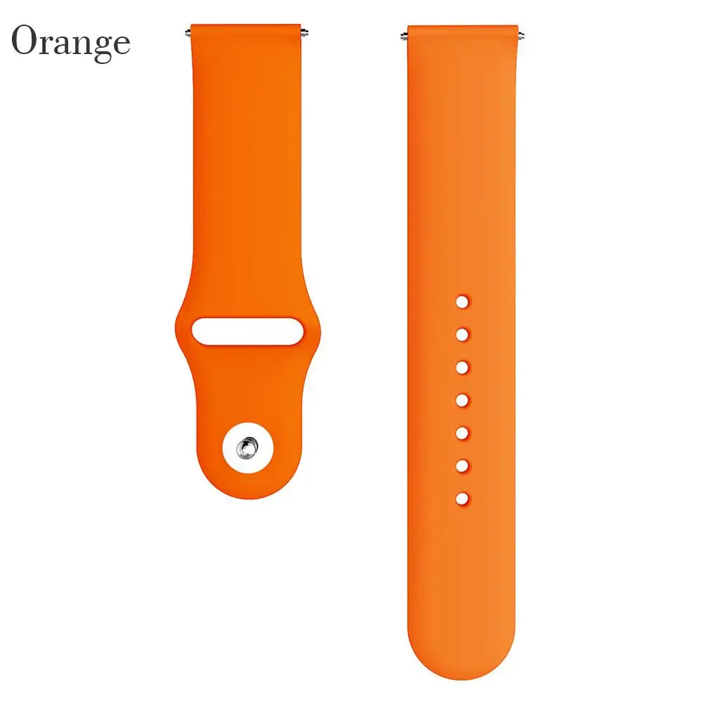 Оранжевый Ремешок на запястье для POLAR Vantage M Smartwatch, браслет, ремешок на запястье, Сменные аксессуары, мягкая силиконовая лента, унисекс - Цвет: Оранжевый
