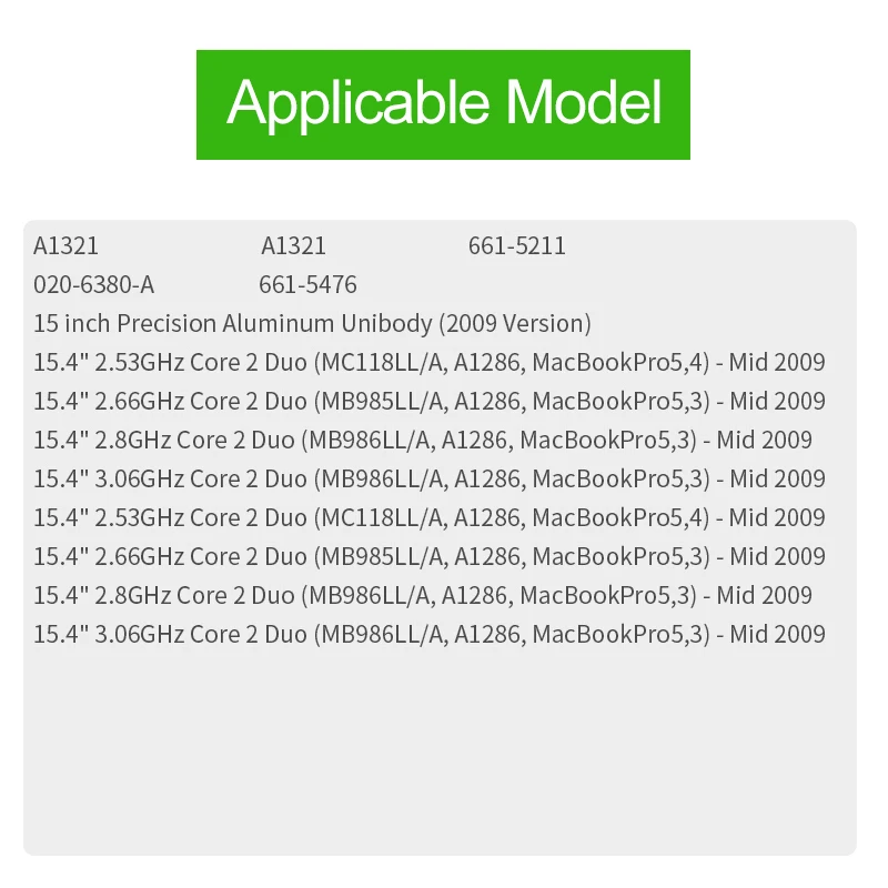 LLANO A1321 Аккумулятор для ноутбука APPLE MacBookAir A1286 MC372 MB985 MB986 MacBook Pro 13 3 дюйма 5700