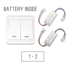 KTNNKG Беспроводной светильник Переключатель No стены Мощность дистанционного Управление переключатели для осветительных приборов вентиляторы Приспособления 433 МГц RF приемник по умолчанию