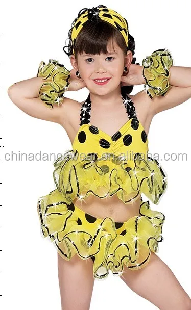 girls tap dance costume jazz bikini recital dancewear | Тематическая одежда и униформа