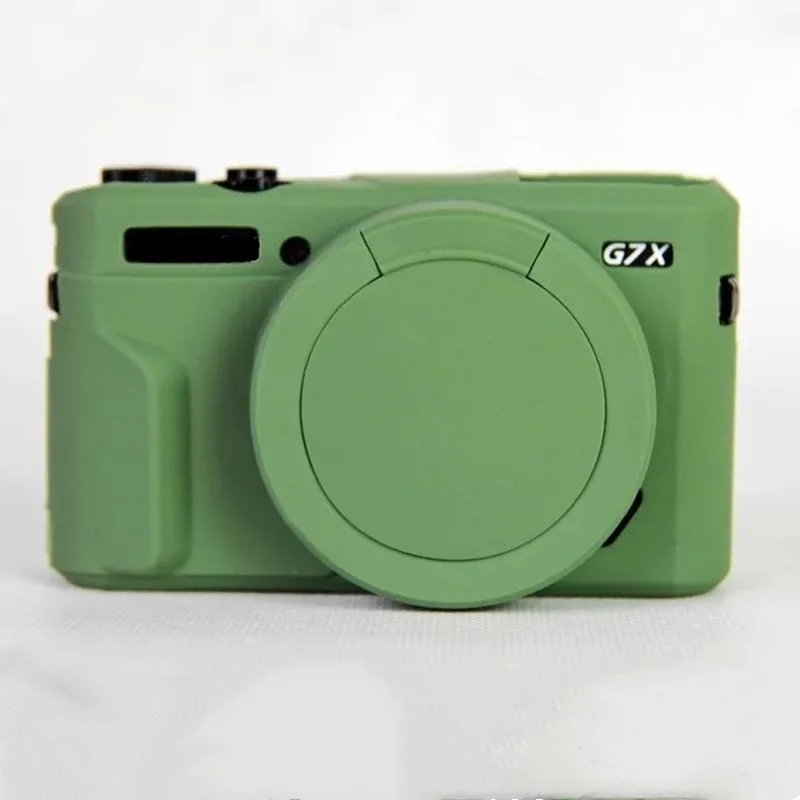 Новый легкий чехол для Canon G7X Mark II силиконовая сумка камеры красивый резиновый