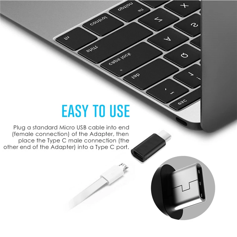 2018 Usb 3.1 Usb Type C To Micro Usb Cable Adapter Converter for Xiaomi Lg G5 Nexus 5x 6p Oneplus 2 Macbook Type-c Usb-c C Cabo